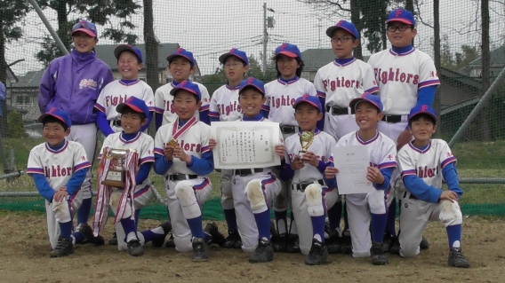Ａチーム白井市スポーツ少年団春季交流野球大会で優勝致しました！